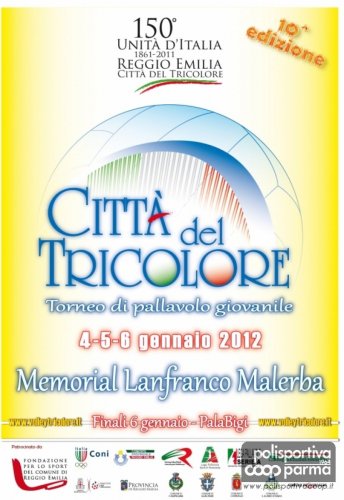10^ TORNEO NAZIONALE del TRICOLORE - RE- 4-5-6-gennaio 2012