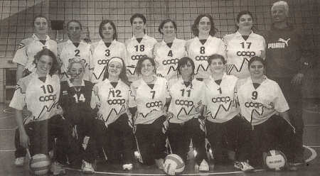 La squadra Under 19 campione provinciale 2003
