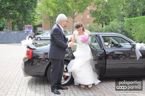 Ilaria con il papà