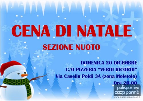 CENA di NATALE