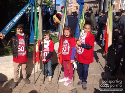Partecipazione dei nostri piccoli alla parata del 25 aprile.