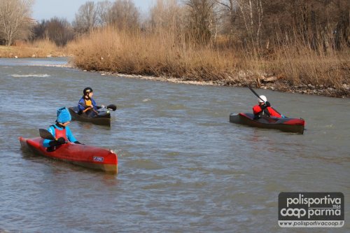 continuano gli allenamenti in fiume