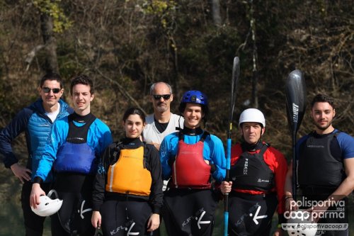 Prima gara di canoa del 2019 - Risultati