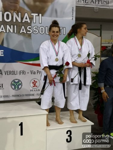 Podio ai Campionati Italiani Assoluti FIKTA