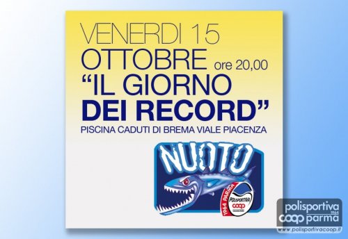 Riparte la stagione agonistica, si comincia con la festa dei Record.