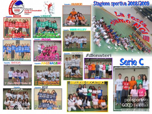 Le squadre e migliori giocatrici della stagione sportiva 2008/2009