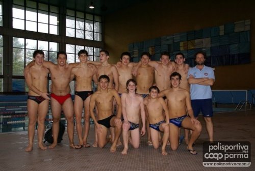 Pezzani e i suoi U17 Coop vincitori del derby