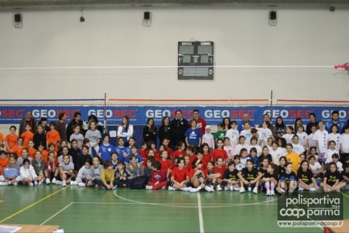 TORNEO DI MINIVOLLEY - organizzato da COOP - CARIPARMA