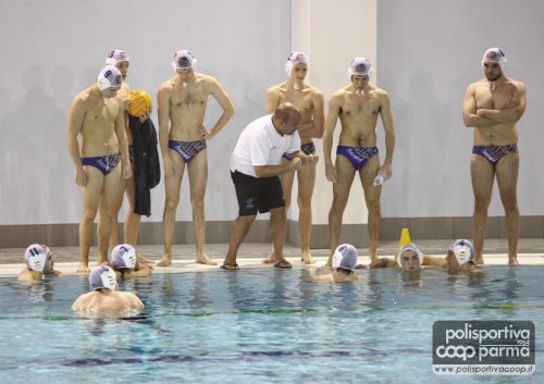 I ragazzi della C ascoltano i suggerimenti di mister Maggiani
