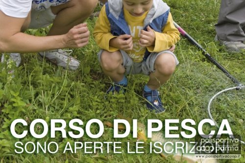 SONO APERTE LE ISCRIZIONI AL CORSO DI PESCA