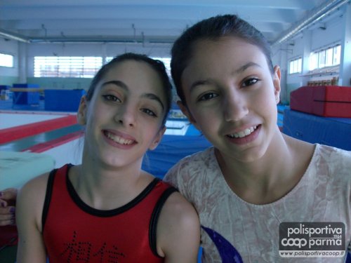 Aurora e Dedora ...belle e brave ginnaste...