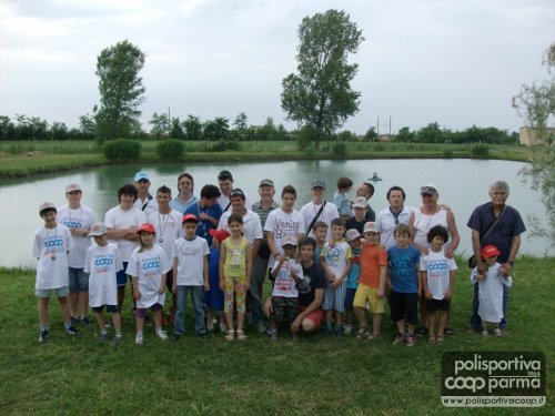 .....la bella foto di gruppo con tutti i giovani PESCATORI ......
