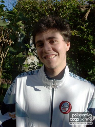....Massimiliano sorride al meritato risultato...