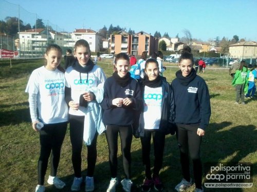 Squadra ragazze dopo la gara