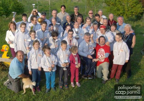 ...foto con tutti i nostri eroi ....