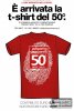 È pronta la t-shirt del 50°.