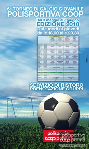 Sta per cominciare il 6° torneo di calcio della Polisportiva Coop.