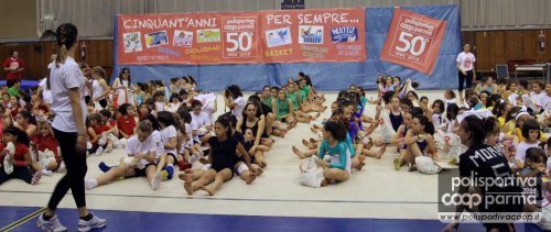 il saggio della Ginnastica Artistica chiude la stagione dei corsi.