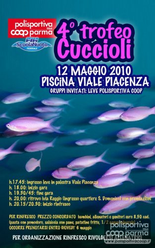 Trofeo leve nuoto 2010