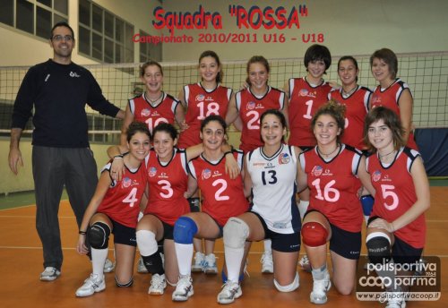 Squadra ROSSA - Campionato U16 - U18 Fipav